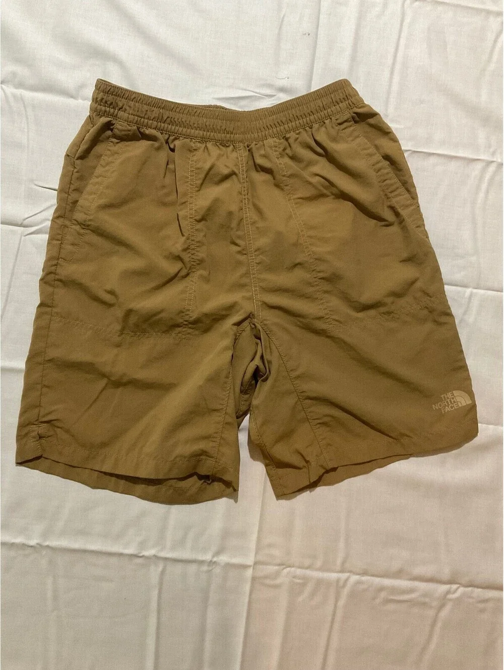 The North Face Men's Casual Nylon Shorts Tan Size S